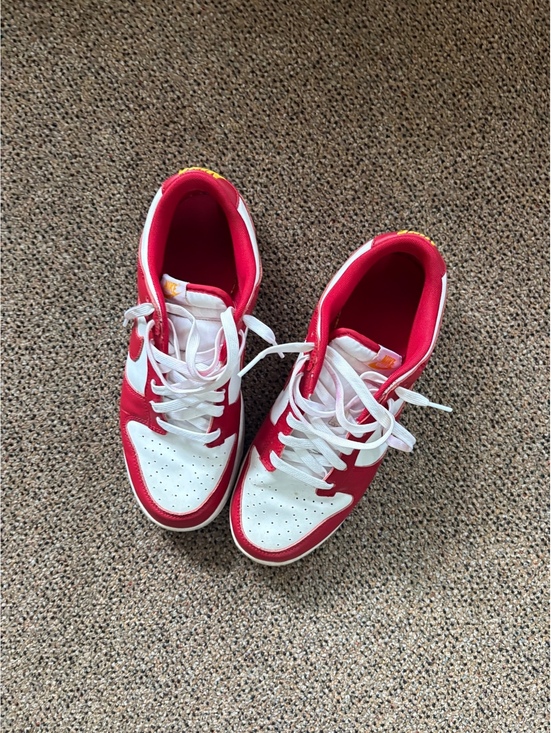 Nike Other - Nike Dunk Low Red and White Sneakers